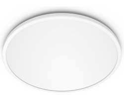 Philips SuperSlim badkamer plafondlamp - wit - rond - 18 W