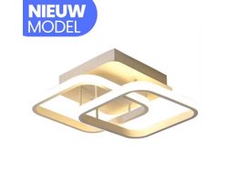 Plafondlamp Modern Wit - Plafonniere - LED - ⌀ 24 cm