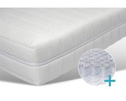 120x200 Luxe Pocketveer matras koudschuim Hybride 20 cm