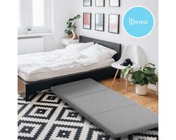 Densi opvouwbare matras – 195x85x10 cm – logeermatras - inklapbaar