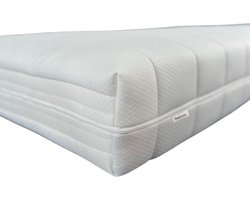 EasyBedden® 100x200 Koudschuim Hybride Matras - 20 cm dik | HR45 Schuim - Luxe Tijk - 100 % Veilig