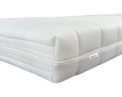 EasyBedden® Koudschuim Kindermatras 80x180 - 14 cm dik | HR45 Schuim - Luxe Tijk - 100 % Veilig - ACTIE !!!