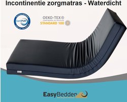 EasyBedden® Zorgmatras Matras - Incontinentie - Waterdicht - Medium Koudschuim HR45 - 120x200 - circa 20 cm - Anti Bacterieel - CertiPUR® en Oekotex gecertificeerd - 100 % Veilig