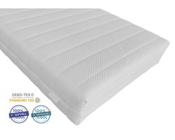 Kinder Matras Lily 60x120 Koudschuim HR45 16cm Dik Afritsbaar Anti Allergie