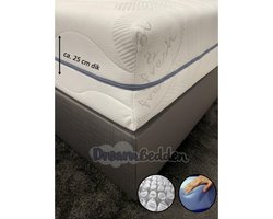 Matras 180x200 9-zones XXL HR45 koudschuim micropocketvering ca. 25 cm dik