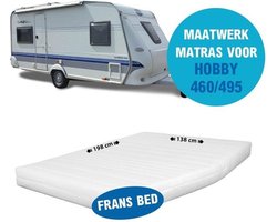 Matras Fransbed MAATWERK Hobby Caravan 460/495 Koudschuim HR55