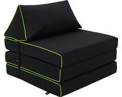 Opvouwbare Matras - Vouwmatras - Volwassenen Opvouwbare Matras - Gaming Matras - Logeermatras Opvouwbaar - Zetelbed - Opvouwbaar 1 Persoons