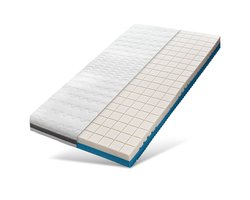 Orthopedisch matras 140x200 H4 H3 - Hoogte 18cm - gemiddeld - 7-zone koudschuimmatras 140x200 met aloë vera dubbeldoeks hoes - OEKO-TEX 100 gecertificeerd- Tweepersoonsmatrassen 140x200