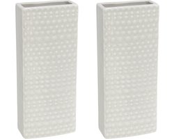 4x Radiator bak waterverdamper 17,7 cm - Rechthoekig Luna wit- Waterverdampers voor de verwarming - Luchtvochtigheid verhogen