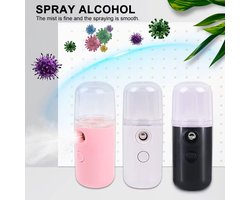 Auto Luchtbevochtiger - 30ml - Mini - Nano - Facial Sprayer - USB Vernevelaar Purifier - Diffuser - HANBAR