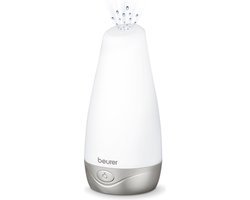 Beurer LA 30 Aroma diffuser - Luchtbevochtiger - Ultrasoon - Ruimtes tot 15 m2 - LED verlichting - Stil en energiebesparend - Automatische uitschakeling - Incl. netadapter - 3 Jaar garantie