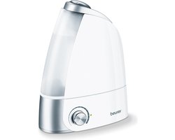 Beurer LB 44 Luchtbevochtiger - Ultrasoon - Aroma diffuser - Tot 25 m² - Output: max 0.22 liter/uur - Incl. aromapads en reinigingsborstel - 3 Jaar garantie