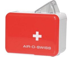 Boneco 7146 SE Mini Ultrasone Luchtbevochtiger Swiss Edition Rood/Wit