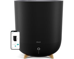 Duux Neo Smart Ultrasone Luchtbevochtiger met Hygrostaat - 5L watertank - Humidifier met 500ml/u verneveling - Zwart