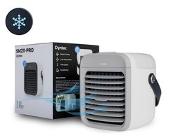 Dynter.™ Mobiele Airconditioning - Airco - Aircooler - Grijs - Draadloze luchtkoeler - Mini - Ventilator (SM211)