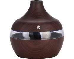 HOGA - Luchtbevochtiger - Humidifier 300ML – Vernevelaar – Waterverdamper – Inclusief 7 kleuren LED