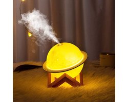 Kraftverdia™-Luchtbevochtigers-3D Maan LED-nachtlampje-Aroma diffuser luchtbevochtiger-Decoratielamp-Creatieve geschenken-Geschikt voor de woonkamer, slaapkamer, kantoor en kinderkamer