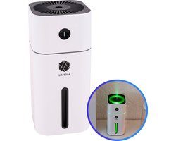 LifeWise Humidifier - Ultrasone Luchtbevochtiger - Incl. 2 Filters - Volledig Geluidloos - Sfeerlicht