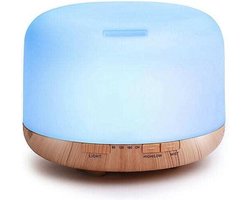 Prival Aroma Diffuser - Luchtbevochtiger - Geur Verspreider - Aroma Olie - Aroma Vernevelaar - 7 Kleuren