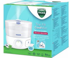 Vicks Luchtbevochtiger Ultrasonic Top Fill CoolMist