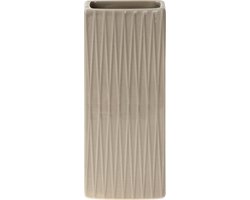 Waterverdamper radiator - beige - met relief - kunststeen - 18 cm - luchtbevochtiger