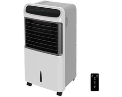 Airconditioning zonder afvoerslang - Airconditioning mobiele stil - Aircooler met koelelementen - Aircooler zonder afvoerslang - 83,3 x 39 x 43,5 cm - 1 kg - ‎80 watt - 12 liter - Wit