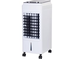 Aircooler, luchtkoeler  - 4 liter - ideaal voor op de slaapkamer + 2 ijspacks