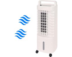 Aircooler / Luchtkoeler 45 Watt met Wielen en Afstandsbediening | Waterinhoud 3 liter