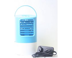 Draagbare Luchtkoeler/ventilator - blauw