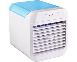 Draagbare Mini Airconditioner - Persoonlijke Luchtkoeler met 3 Snelheden en Luchtbevochtiger voor Thuis, Bureau en Slaapkamer