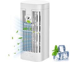 Draagbare Mini-Luchtkoeler Ventilator 4-in-1 Mobiele Airconditioner