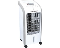 Dunlop Aircooler - 3-in-1: Luchtkoeler, Ventilator, Luchtbevochtiger - Mobiel - 4 Liter - 270m3/h