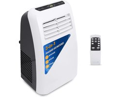 Goodivery - Airco - Air Conditioner - Mobiele stille airconditioner - Draagbare 3-in-1 airconditioner - Met ingebouwde ontvochtigingsfunctie - Wit - 35D x 37W x 69H