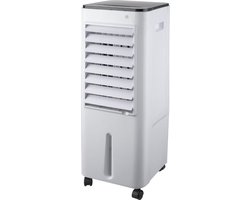 GoodVibes - Mobiele aircooler 12 Liter met Afstandsbediening - Wit