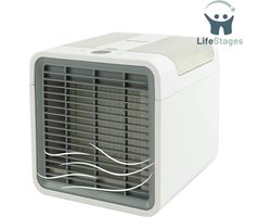 LifeStages - Airco Zonder Afvoerslang - Airco Zonder Afvoer - Aircooler - Mobiele Airco Zonder Slang - Duurzaam - Revolutionair - Effectief