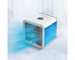 Livington Arctic Air - portabler Air-Cooler - 7 verschillende LED sfeerlichten - Water-Verkoeling - Luchtkoeler - 3 snelheden - Mail Order Edition