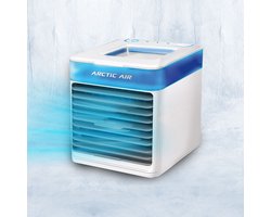 Livington Arctic Air Pure Chill - portabler Air-Cooler - 7 verschillende LED sfeerlichten - Water-Verkoeling - Luchtkoeler - 3 snelheden