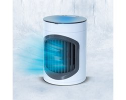 Livington SmartChill wit - portabler Air-Cooler - Water-Verkoeling - Luchtkoeler - 3 snelheden - voor 12 uur koeleffect - Mail Order Edition