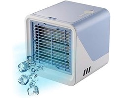 Luchtkoelers met water - Aircooler met water - Aircooler met koelelementen - 1,5 Kg - Rood/Blauw - 10Watt