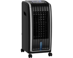 Mobiele Aircooler 4in1 - Afstandsbediening - 5L Tank - Zwart