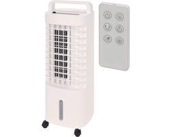 Mobiele Aircooler - Afstandsbediening- Timer - 22 x 22 x H60 cm - Wit