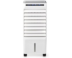 Nedis Mobiele Aircooler - Watertankcapaciteit: 5 l - 3 Snelheden - 215 m³/h - Zwenkfunctie - Afstandsbediening - Uitschakeltimer - Ioniserende functie