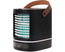 SENZA USB Mini Aircooler - Luchtkoeler Compact - Met handvat - Zwart