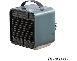 TIKKENS Mini Luchtkoeler / Ventilator / Tafelventilator / Aircooler - Donkergroen