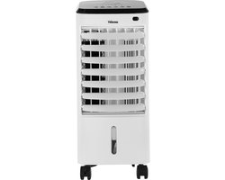 Tristar Luchtkoeler AT-5446 - Mobiele Air Cooler met Afstandsbediening - 4 liter reservoir - Verstelbaar en met zwenkwieltjes - met Timerfunctie en Koelelementen - Wit