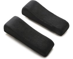 Armleuningpads voor bureaustoelen - Traagschuim voor optimale armsteun (2 stuks)