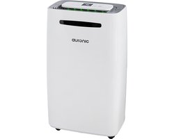 Auronic Luchtontvochtiger - Compact Plus Series - Voor Huis - 16L - Slaapkamer, Badkamer, Woonkamer en Kantoor - Wit