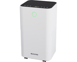 Auronic Luchtontvochtiger - Compact Series - 10L per dag - Was-droog functie - Slaapkamer, Badkamer en Woonkamer - Wit