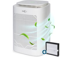 Celimax 2-in-1 Luchtontvochtiger en Luchtreiniger - Ontvochtigt 800ml Per Dag in Huis - Lucht Ontvochtiger met Timerfunctie - Vochtvreter - Dehumidifier - Geschikt voor Woonkamer / Slaapkamer / Badkamer / Kantoor / Caravan / Kelder