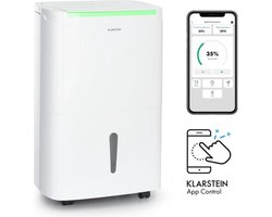 DryFy Connect 50 luchtontvochtiger WiFi compressie 50l/d 45-55m², wit